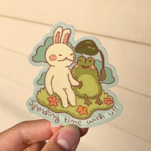 Image of Time with You Sticker