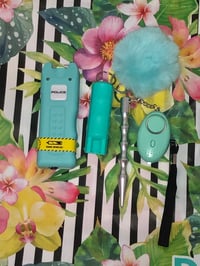 Teal Stun Gun Set 