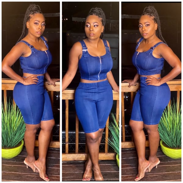 Image of Denim 2 pc 