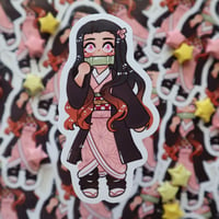 Image 1 of Nezuko Sticker