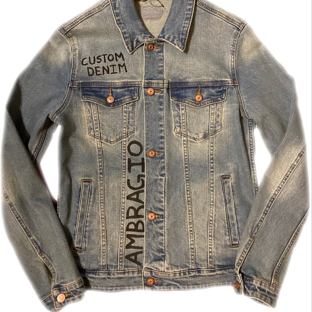 Hand Crafted Custom Flowers Jacket