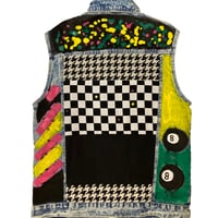 Image 1 of Hand Crafted Remix Denim Vest 