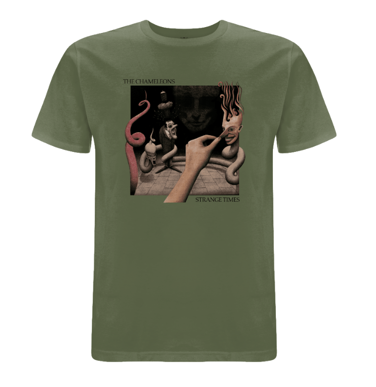 Image of Strange Times T-Shirt MILITARY GREEN