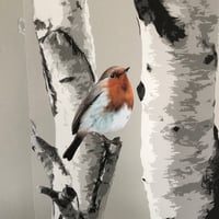 Image 1 of Bob Robin ~ Removable Wall sticker 