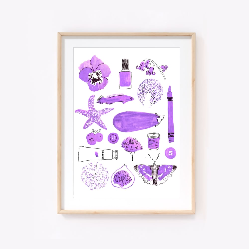 Image of Purple things 