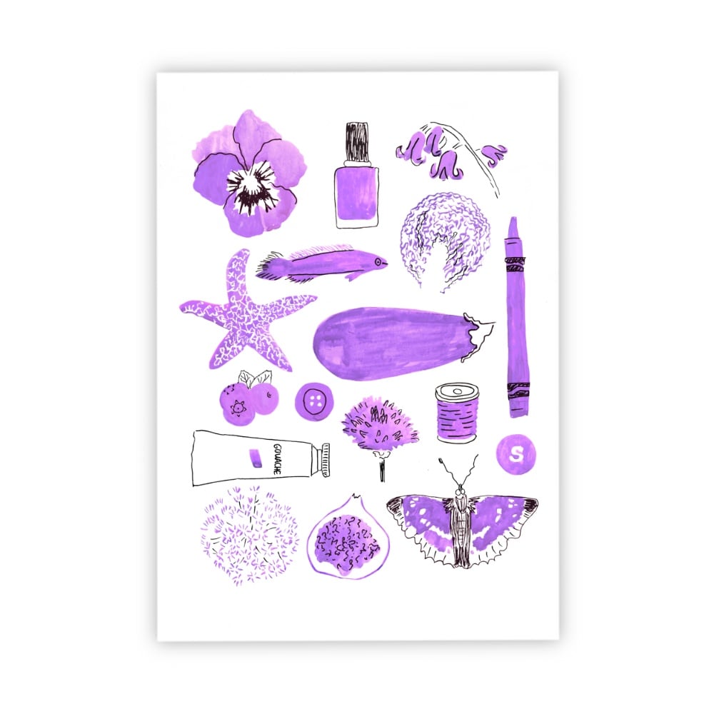 Image of Purple things 