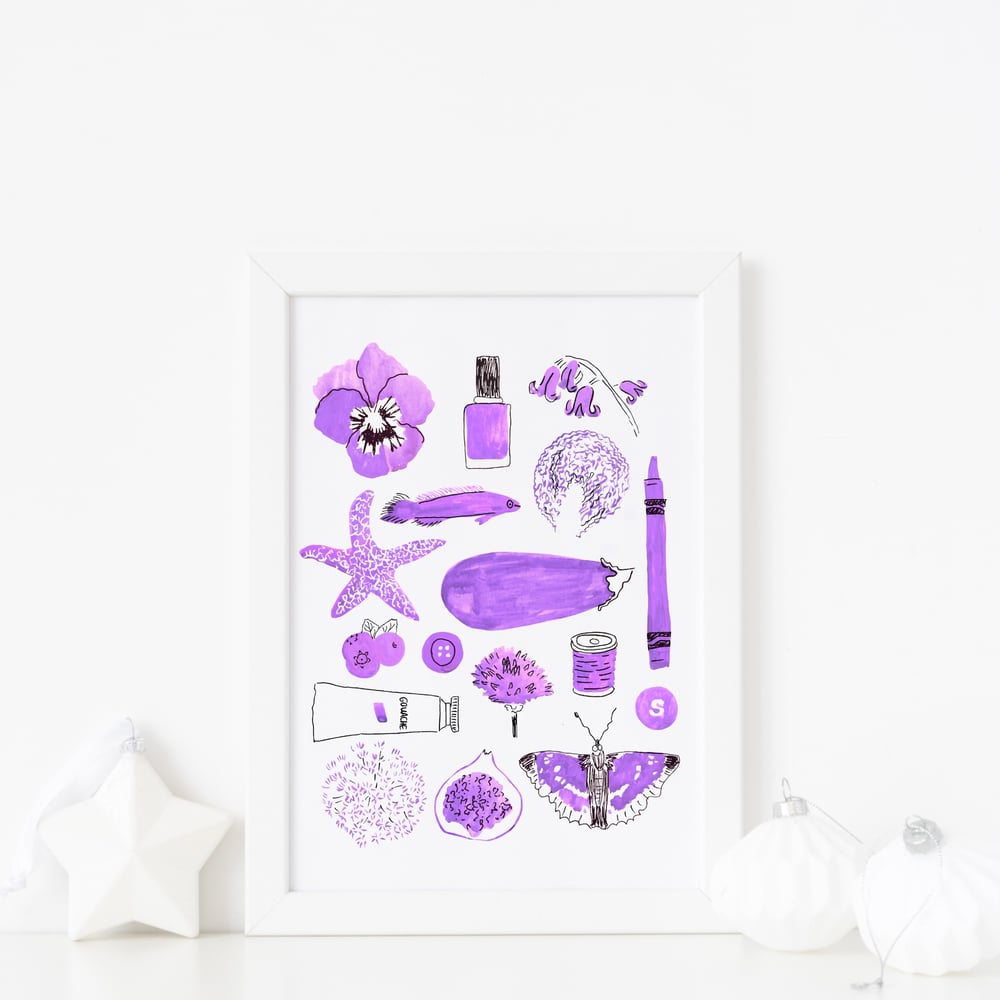 Image of Purple things 