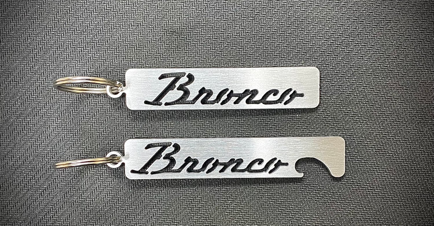 For Bronco Enthusiasts script style 