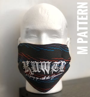 Image of ///M Cloth Embroidered KUWTB Facemask