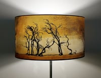 Image 2 of Hawthorns Drum Lampshade by Lily Greenwood (45cm, Standard/Floor Lamp or Ceiling)