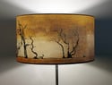 Hawthorns Drum Lampshade by Lily Greenwood (45cm, Standard/Floor Lamp or Ceiling)