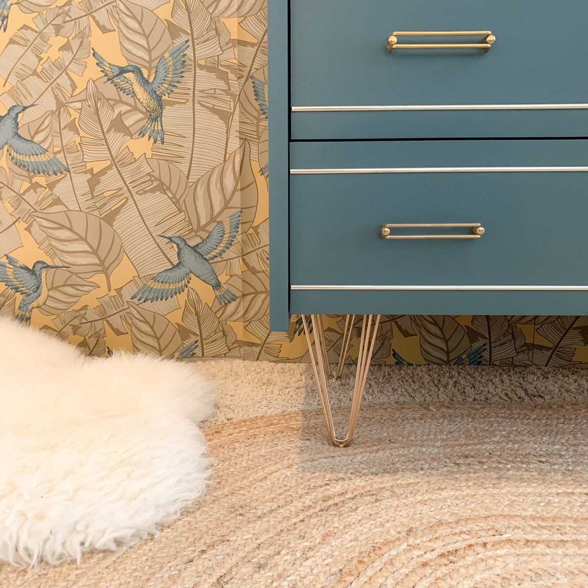 Image of VENDUE/SOLD OUT Commode Filaire Colibris