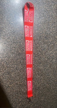Image 2 of Cauhz™️ Red Lanyard