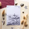 Carte Postale - Phare de la Vieille vue sur la mer