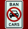 BAN CARS Magnet