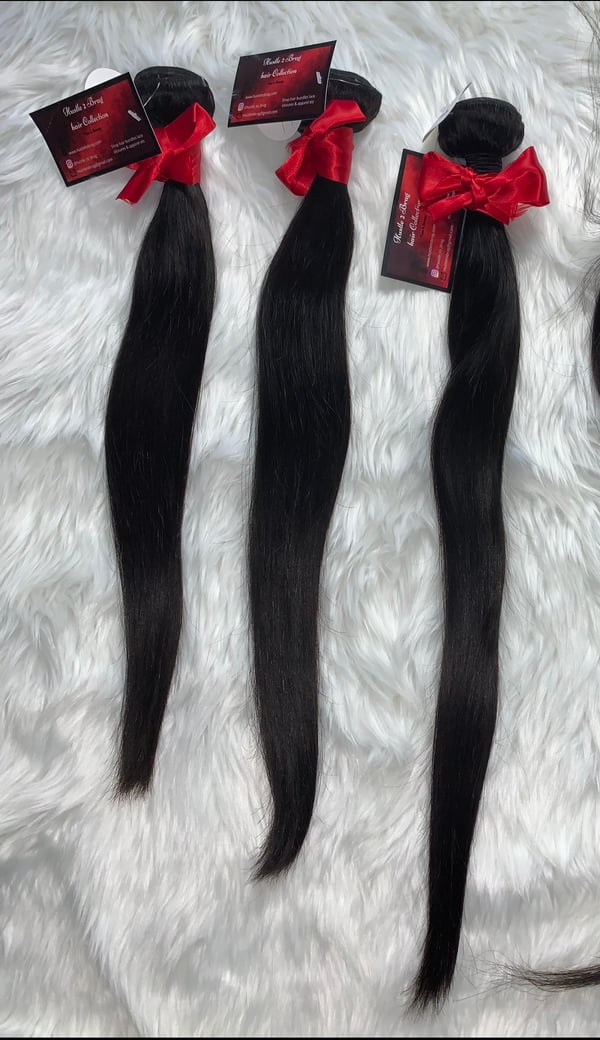 Image of Straight hair bundles deals