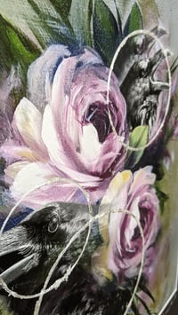 Image 3 of Nevermore collaboration silver giclee print