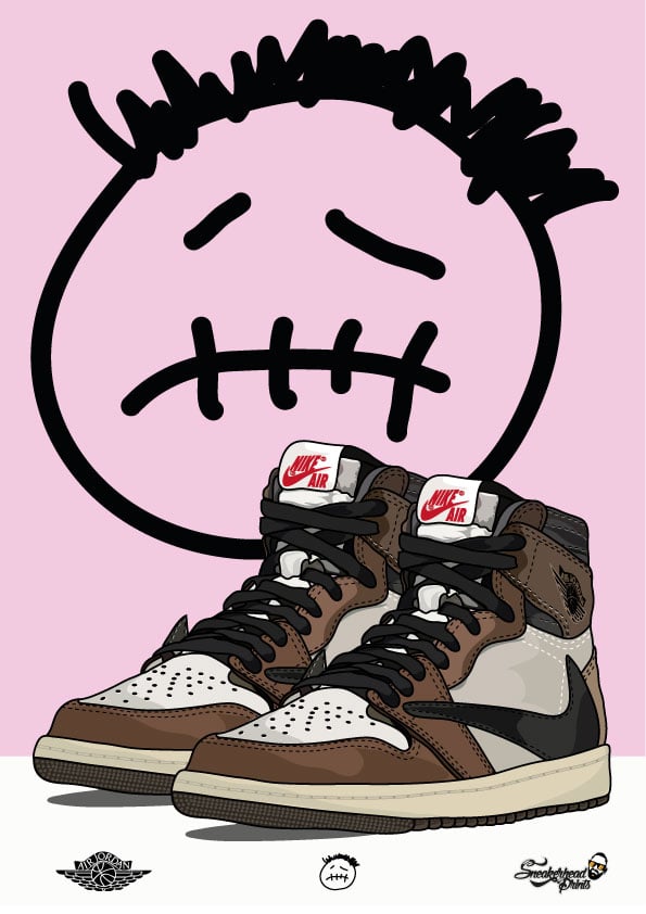 Jordan 1 Retro High Travis Scott | Sneakerhead Prints