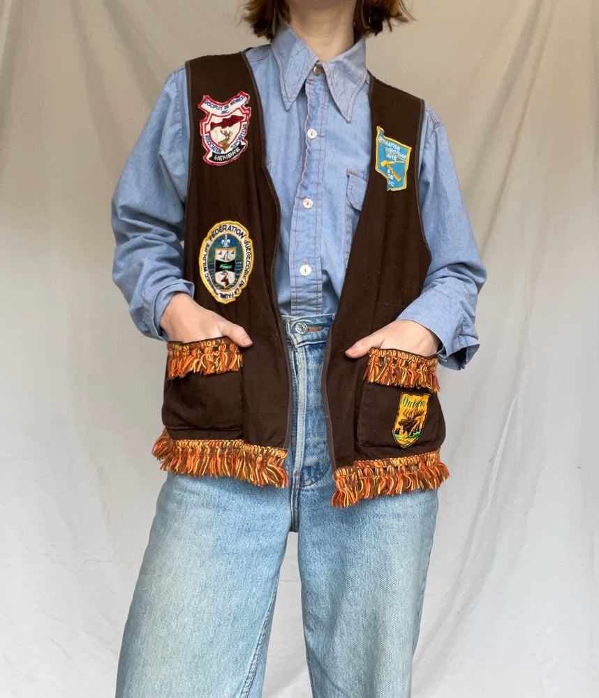 Image of 70’s Patch Vest