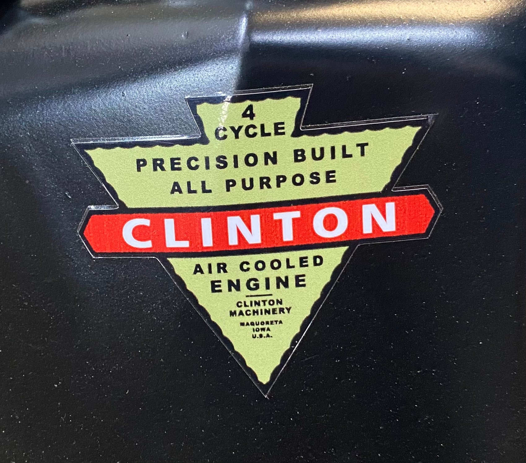 LAST CALL Clinton Engine Sticker Decal | Taryl Fixes All - Taryl ...