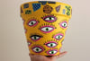 Eyes - 12" Terracotta Pot 