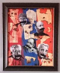 Image 1 of "[HISTORY] SILENCED" Original (Framed)