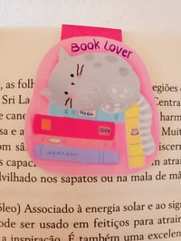 Image 2 of Book lover magnetic bookmarks 