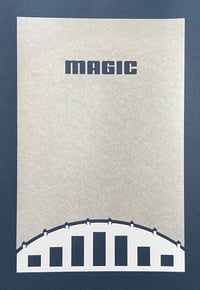 Hinkle Magic Silver-Hand Screen Print
