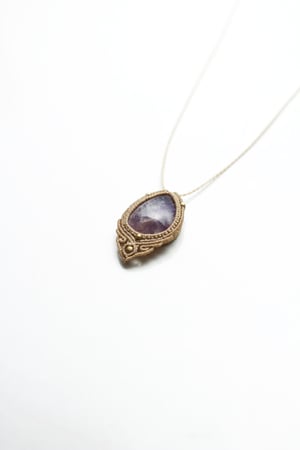 Image of Amethyst necklace