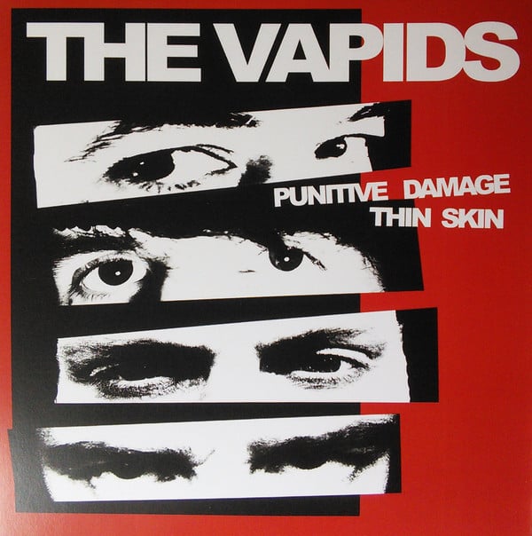 Image of The Vapids - Punitive Damage 7” ep 