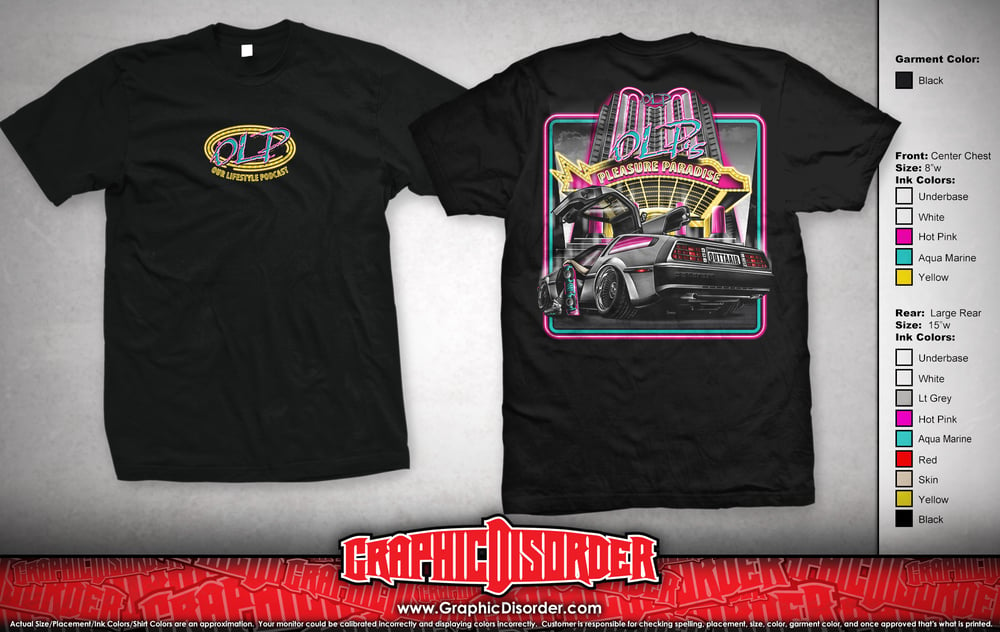 Image of Back To The Future "OUTTAAIR" T-Shirt