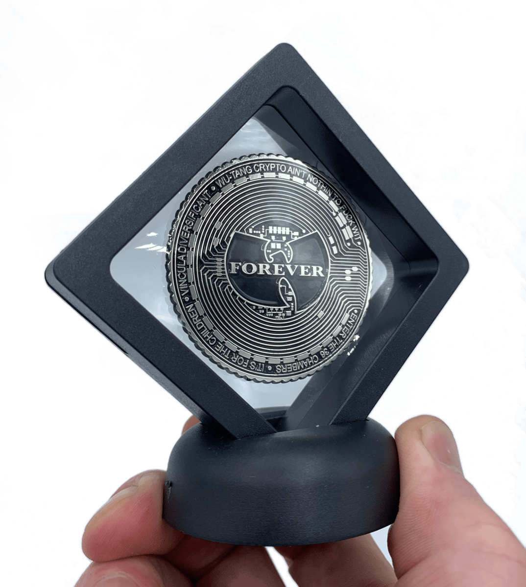 Coins Rule Everything Around Me - Silver WuTang Crypto Coin |  HighFrequencygraphix