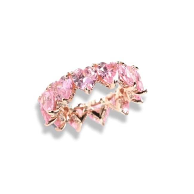 Pink Heart Ring