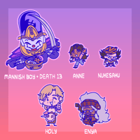 Image 5 of SDC Minor Chara Stickers