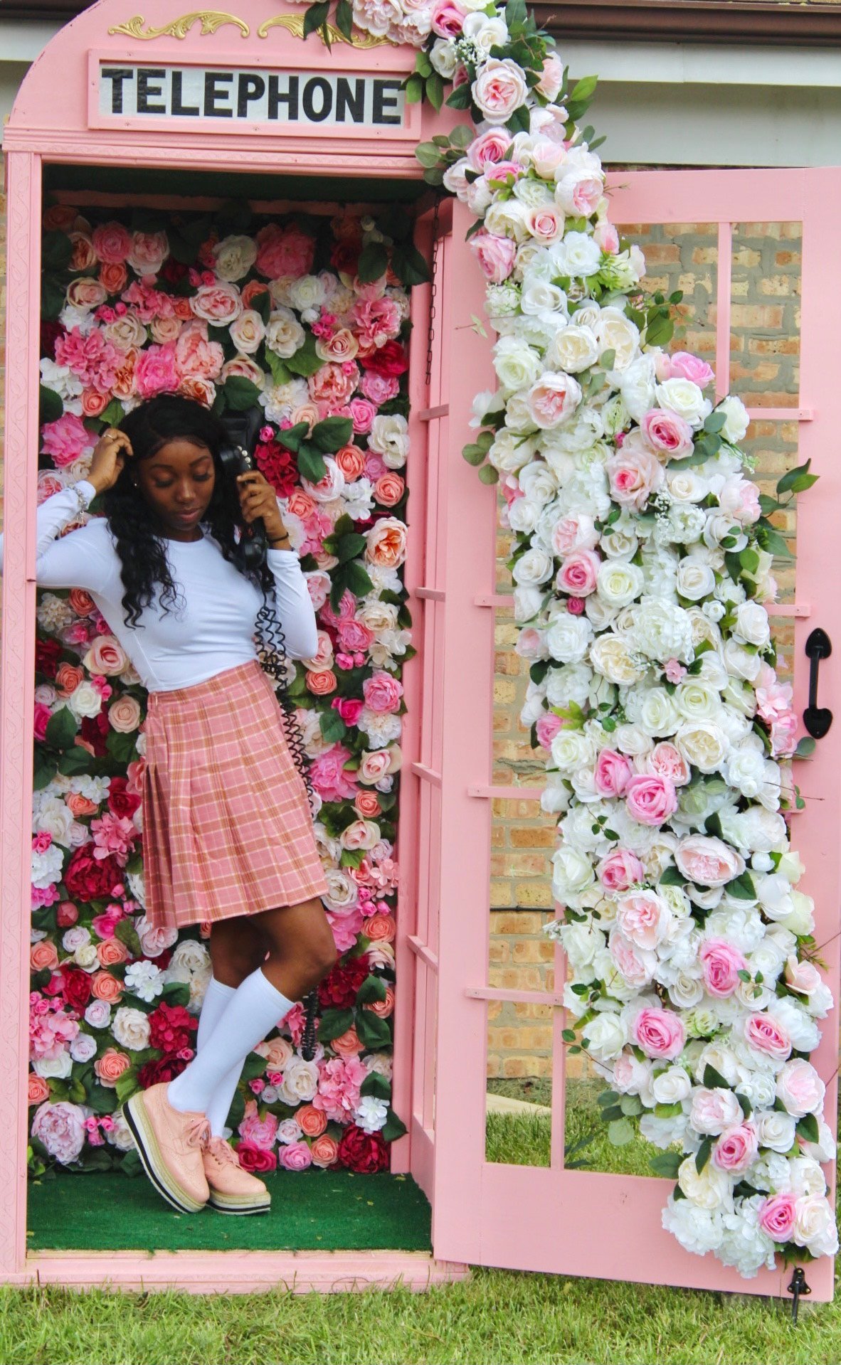 Image of Blossom's British Phone Booth