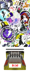 3 Mystery Disney Stickers