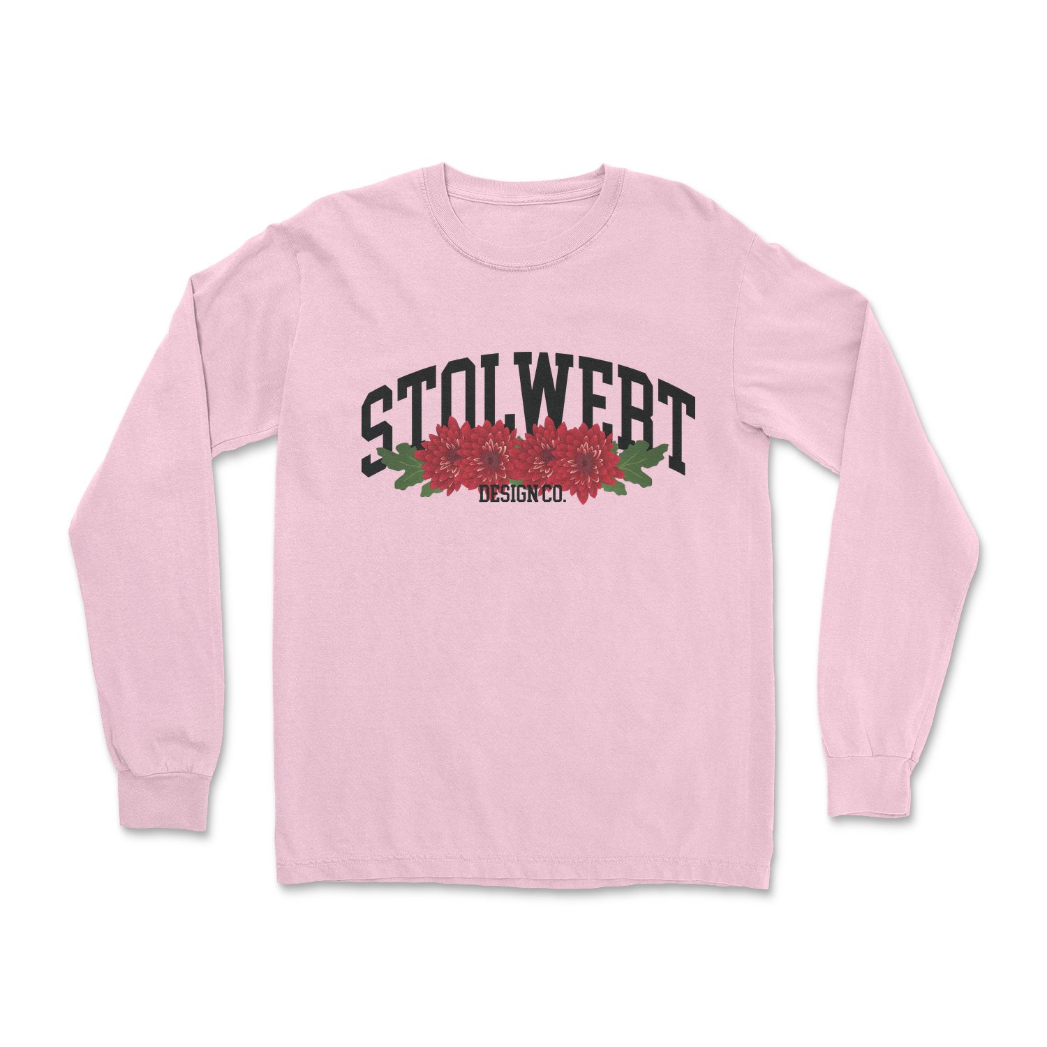 Image of 'Chrysanthemum' Garment Dyed LS T-Shirt