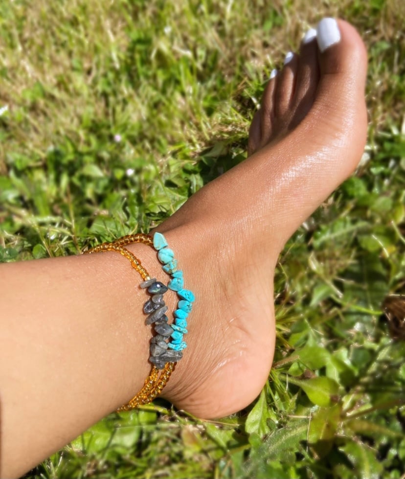 Image of Crystal Anklets