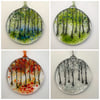 Tiny Woodland Seasons Sun-Catcher