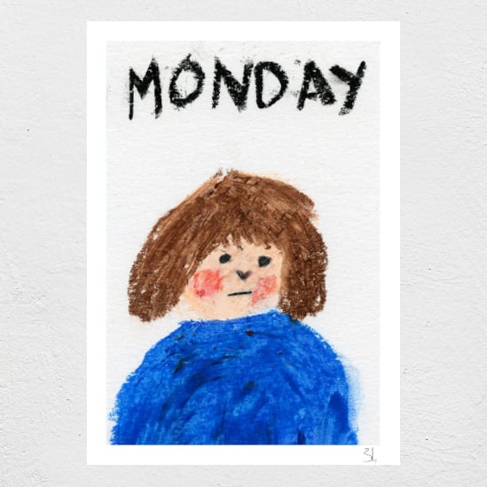 Image of Monday Print