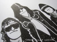 Image 4 of Ramones tribute print