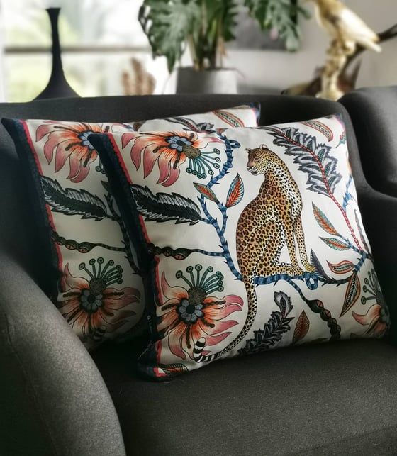Image of Leopard Ardmore Cushion Covers x 2