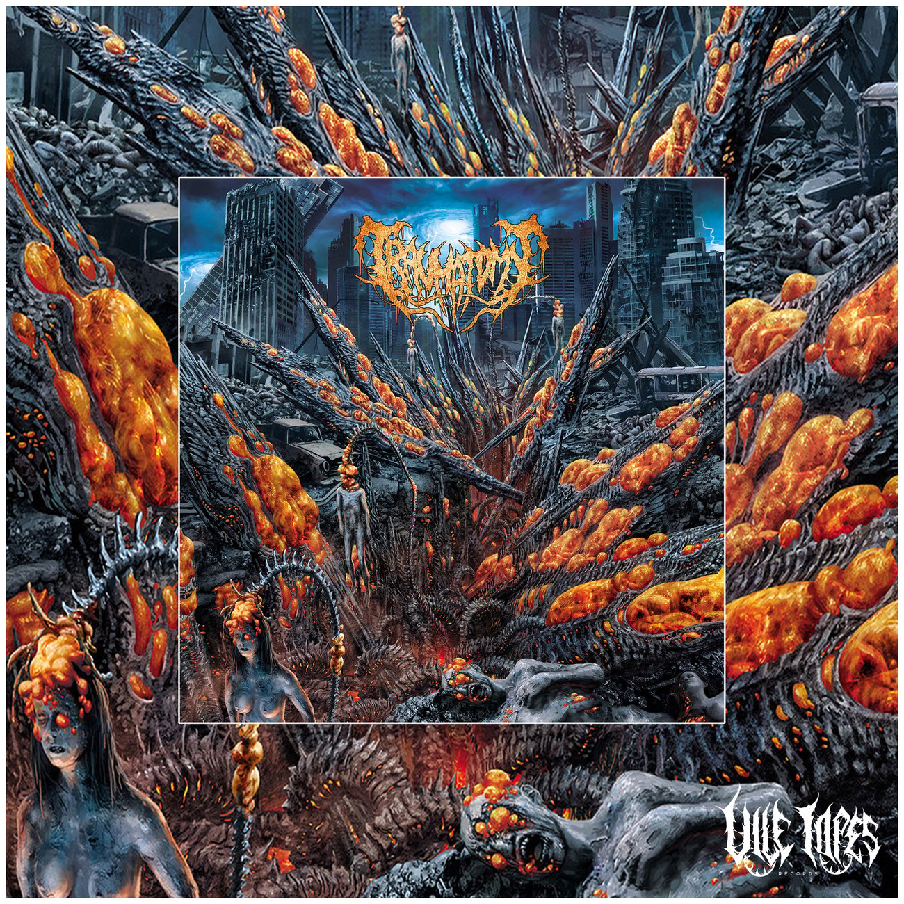 TRAUMATOMY - CHAPTERS OF GROTESQUE TORMENTS [CD] | viletapesrecords