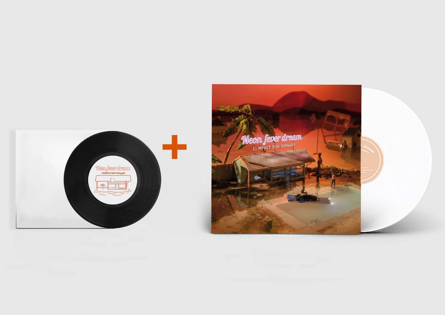 Image of Combo Pack (Neon Fever Dream LP + 7" Transistorcake Remix) 