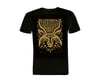 GREASY NOISE T-Shirt: GOLD on BLACK