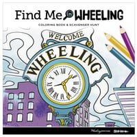 Image 1 of Find Me In Wheeling Coloring Book & Scavenger Hunt