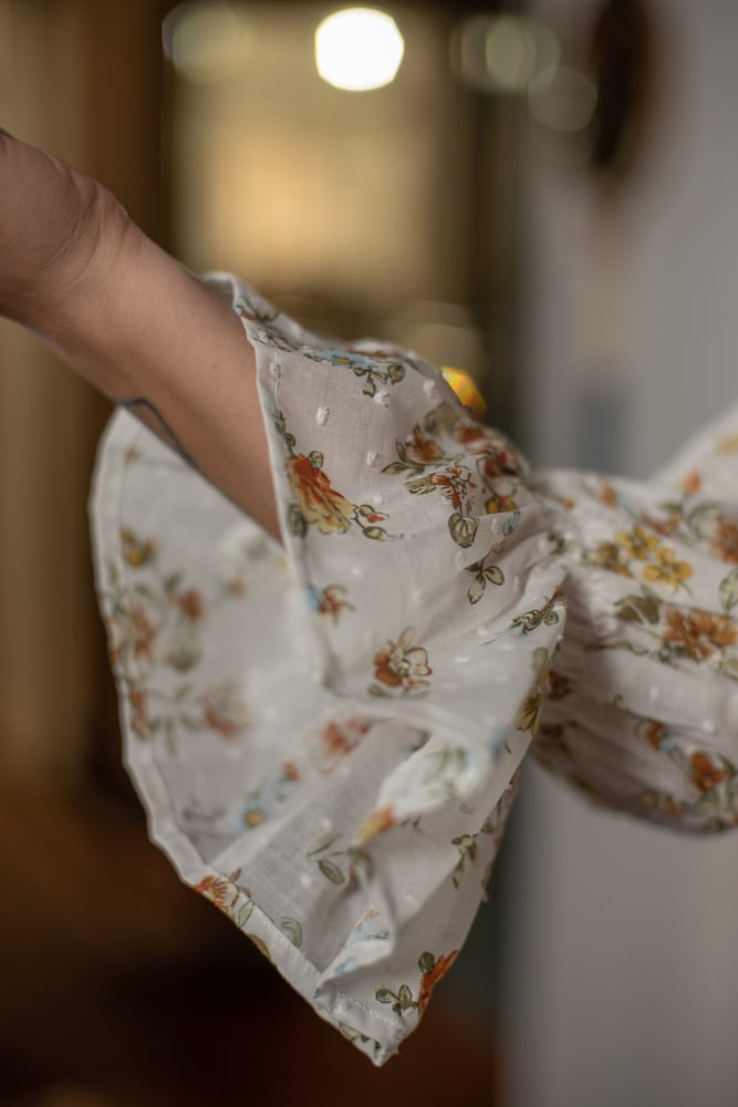 Image of PREORDER Olga bianco Fiori&Rilievi