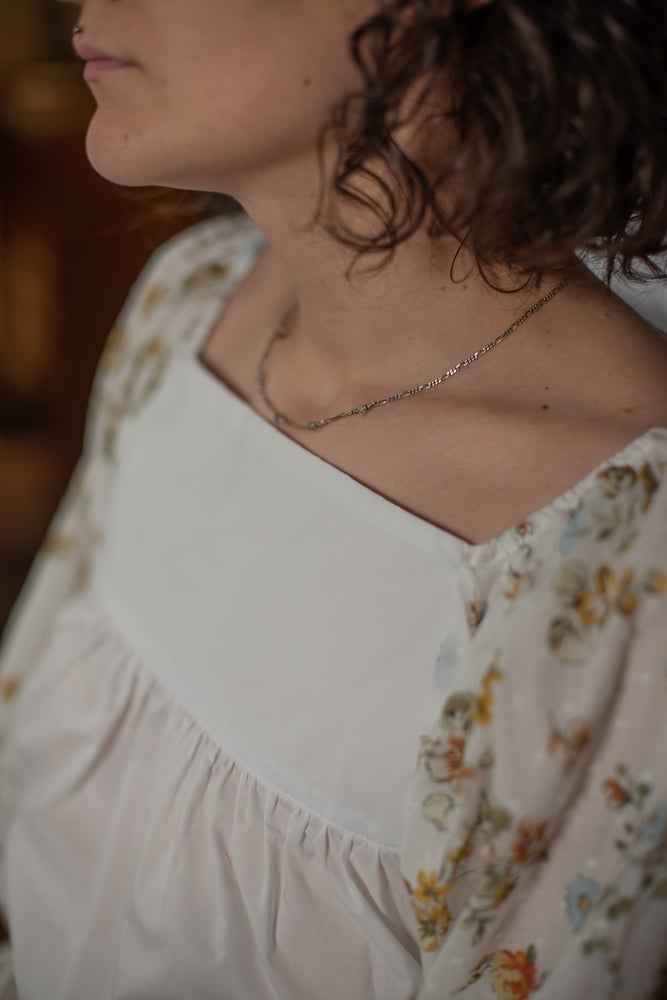 Image of PREORDER Olga bianco Fiori&Rilievi