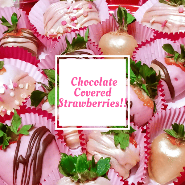 Image of 1 Dozen Chocolate Covered Strawberries!