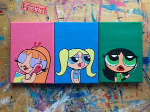 Powerpuff Girls Paintings